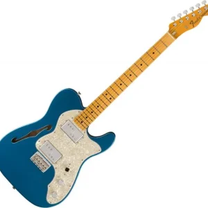 Fender American Vintage II 1972 Telecaster Thinline (USA, MN) - lake placid blue Must-Have