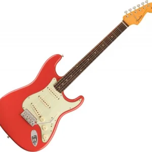 Fender American Vintage II 1961 Stratocaster (USA, RW) - fiesta red Paiement Sécurisé