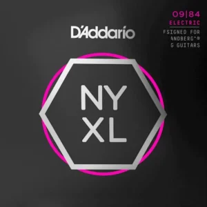 D‘addario NYXL0984SB Strandberg Electric Guitar 8-String Set Nickel Round Wound 09-84 - jeu de 8 cordes Offre Limitée