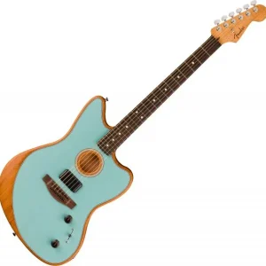 Pas Cher Fender Acoustasonic Player Jazzmaster (MEX, RW) - ice blue