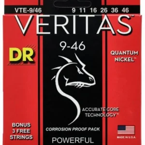 Soldes Dr VTE-9/46 Electric Guitar 6-String Set Veritas 9-46 - jeu de 6 cordes