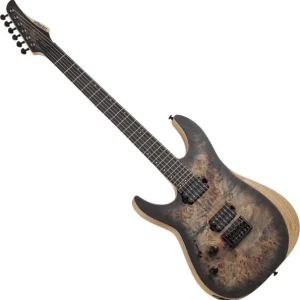 Schecter Reaper-6 LH - satin charcoal burst Achat Immédiat