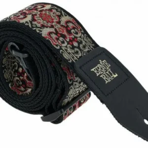 Prix Choc Ernie ball P04167 Persian Gold Jacquard 2in. Guitar Strap