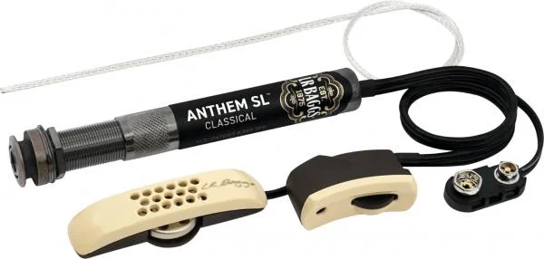 Prix Cassé Lr baggs Micro Anthem + Element cordes nylon preampli jack