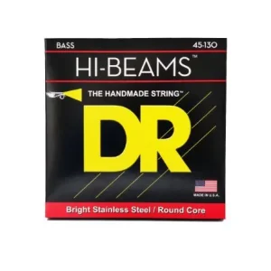 Dr HI-BEAMS Stainless Steel 45-130 - jeu de 5 cordes Certifié
