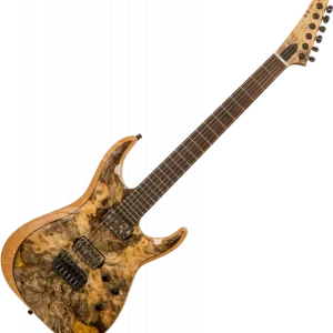 Solde Esp Custom Shop Experimental M-II NT Buckeye Burl E7841212 - natural