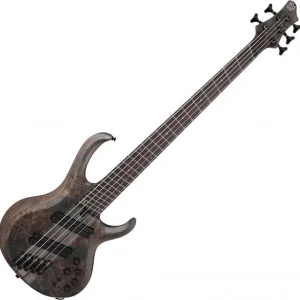 Quantité Limitée Ibanez Workshop BTB805MS TGF 5-String - transparent gray flat