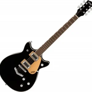 Offre Limitée Gretsch G5222 Electromatic Double Jet BT with V-Stoptail - black