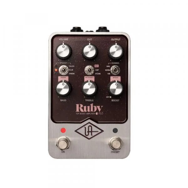 Universal audio UAFX RUBY ‘63 TOP BOOST AMPLIFIER Marque