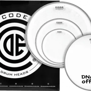 Offre Spéciale Code drumheads Pack Tansparent Rock + 1 DNA 14 Offerte