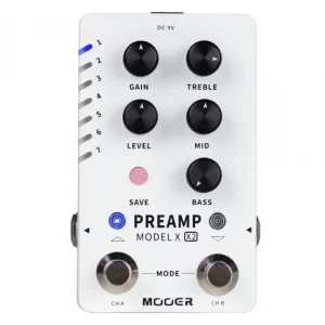 Top Vente Mooer Preamp Model X2