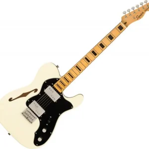 Squier FSR Classic Vibe ‘70s Telecaster Thinline Ltd - olympic white Dernier Modèle