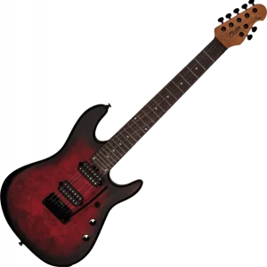 Sterling by musicman Jason Richardson Cutlass 7-string - dark scarlet burst satin Solde