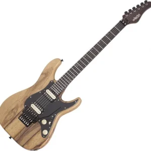 Expédition Rapide Schecter Sun Valley Super Shredder Exotic Black Limba - natural