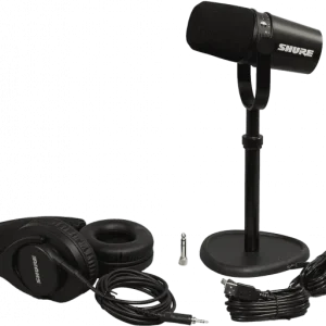 Haute Qualité Shure Pack MV7-K + TKM 23230 + SRH440A-EFS