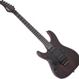 Schecter Sun Valley Super Shredder Exotic Ziricote LH - natural Dernière Chance