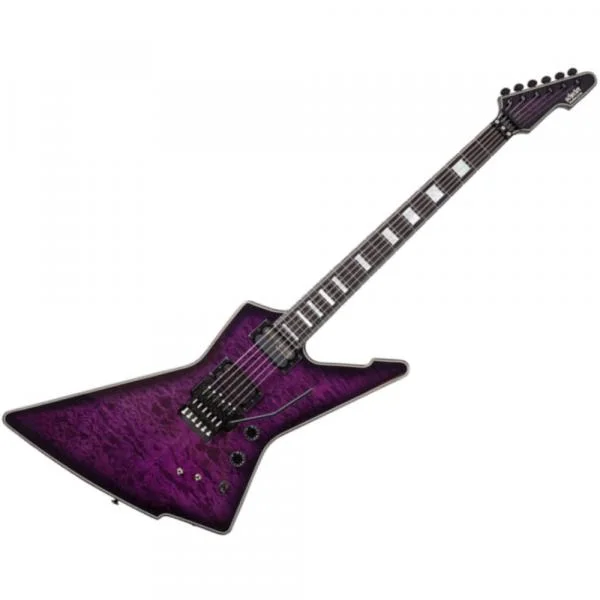 Nouvelle Collection Schecter E-1 FR S SE - trans purple burst