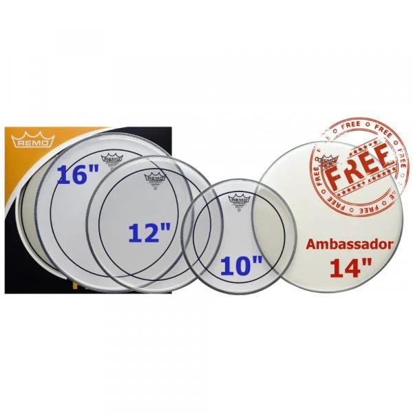 Remo PACK PINSTRIPE TRANSPARENTE 10 12 16 + 14 AMBASADOR SABLEE - pack peaux Soldes