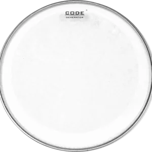 Quantité Limitée Code drumheads GENERATOR CLEAR TOM - 16 pouces