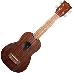Kala KA-15S-H2 Mahogany Soprano - natural hawaiian islands & tattoo Offre Exclusive