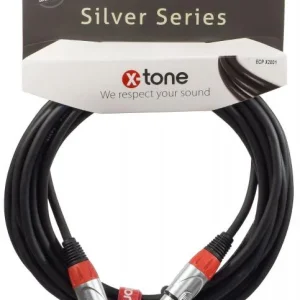 Seulement Aujourd'hui X-tone X2001-10M - XLR(M) / XLR(F) SILVER SERIES