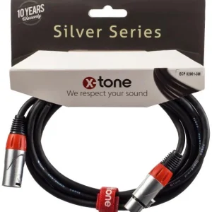 Acheter Direct X-tone X2001-3M - XLR(M) / XLR(F) SILVER SERIES