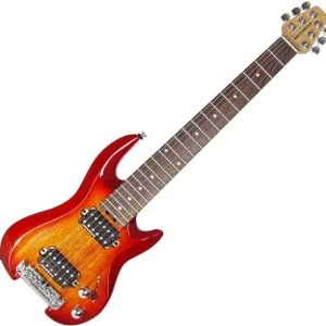 Dv mark DV Little Guitar G1 - cherry red sunburst Bon Plan