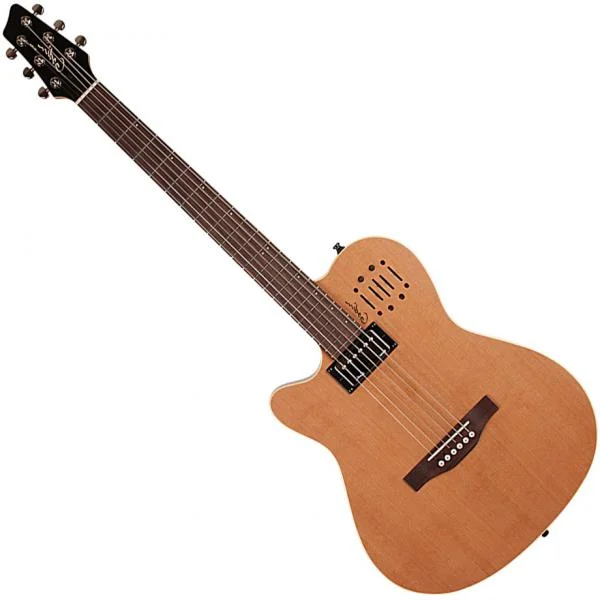 Godin A6 Ultra Gaucher +bag - natural Meilleur Prix