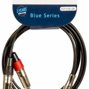 X-tone X1016-1.5M - Jack 3.5 (M) Stereo / 2x Jack 6.35 (M) Mono Livraison Express
