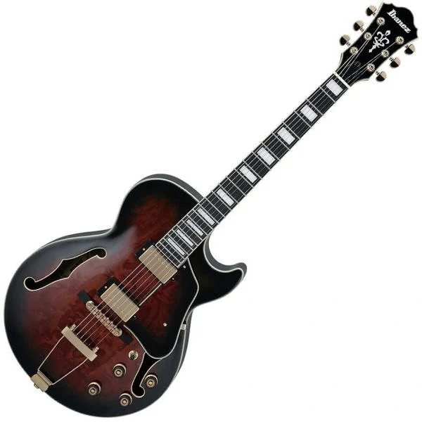 Retour Gratuit Ibanez Artcore Expressionist AG95QA DBS - dark brown sunburst