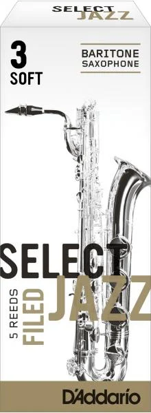Livraison Express D‘addario Select Saxophone Baryton 3s