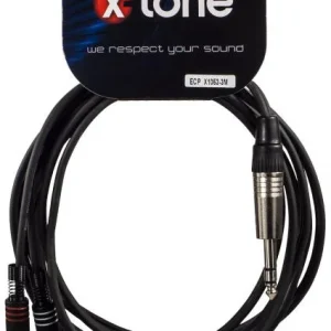 Offre Limitée X-tone X1053-3M - Jack(M) 6,35 Stereo / 2 RCA(M)