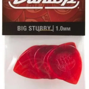 Solde Jim dunlop 475P1 BIG STUBBY PLAYERS PACK DE 6 - 1.MM