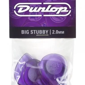 Solde Jim dunlop 475P2 BIG STUBBY PLAYERS PACK DE 6 - 2.MM
