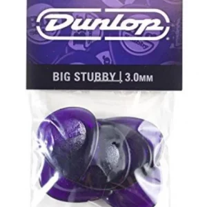 Jim dunlop 475P3 BIG STUBBY PLAYERS PACK DE 6 - 3.MM Solde