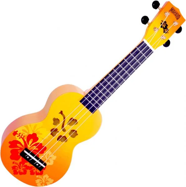 Authentique Mahalo Designer MD1HAORB Soprano +Bag - hawaï orange burst