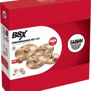 Sabian 45003XG Set Harmonique 14" 16" 20" + 18" crash Bon Marché