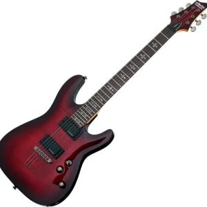 Satisfait Ou Remboursé Schecter Demon-6 - crimson red burst