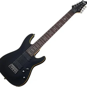 Schecter Demon-8 Active - satin black Prix Choc