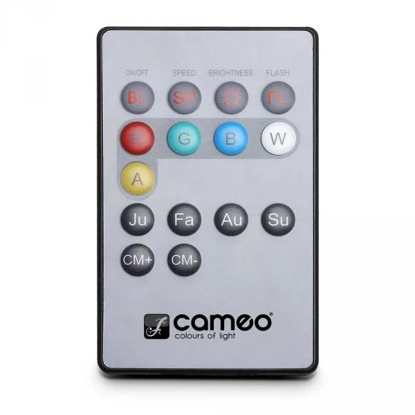 Marque Cameo Flat Par Can Remote