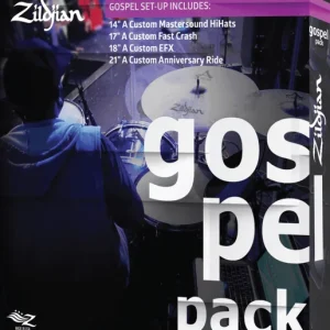 Zildjian AC0801G A-Custom Pack Gospel Nouvel Arrivage