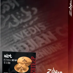 Zildjian ZBTE2P ZBT Expander China 18" + Crash 18" Satisfait Ou Remboursé