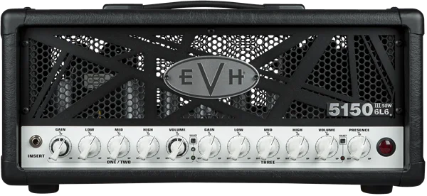 Evh 5150III 50W Head 6L6 - Black Commander Vite