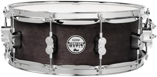 Expédié Aujourd'hui Pdp Concept Series All-Maple 14" x 5.5" - black wax