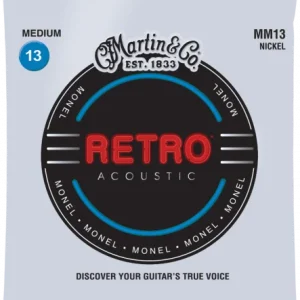 Affaire À Saisir Martin MM13 Acoustic Guitar 6-String Set Retro Monel 13-56 - jeu de 6 cordes