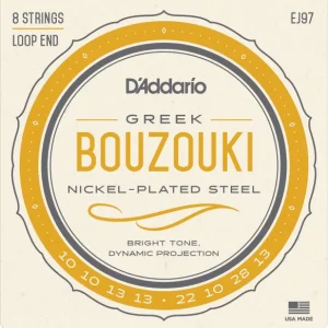 D‘addario CDD EJ97 - Bouzouki Grec - jeu de 8 cordes Commander Maintenant