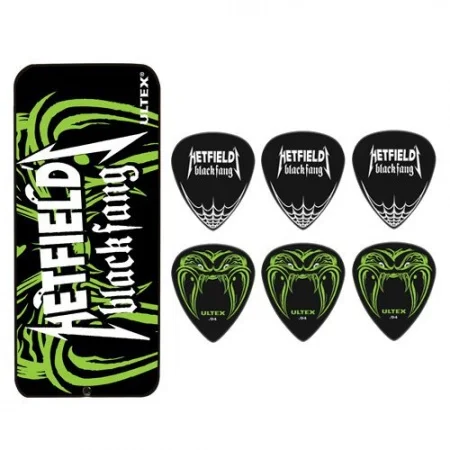 Must-Have Jim dunlop PH112T94 James Hetfield Collector Box PACK DE 6 - 0.94MM
