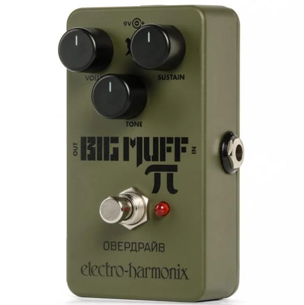 Populaire Electro harmonix Green Russian Big Muff
