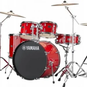 Promotion Yamaha Rydeen Stage 22 + Cymbales - 4 fûts - hot red