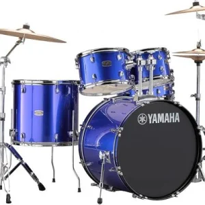 Yamaha Rydeen Stage 22 + Cymbales - 4 fûts - fine blue Bon Plan